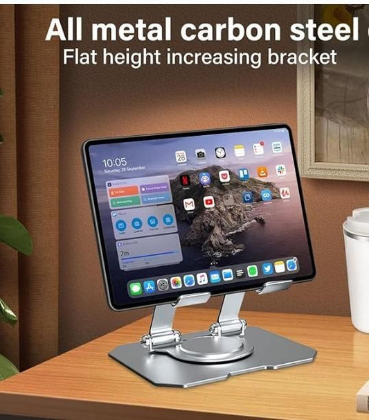 Rotating Base Tablet Stand ( change your working style )